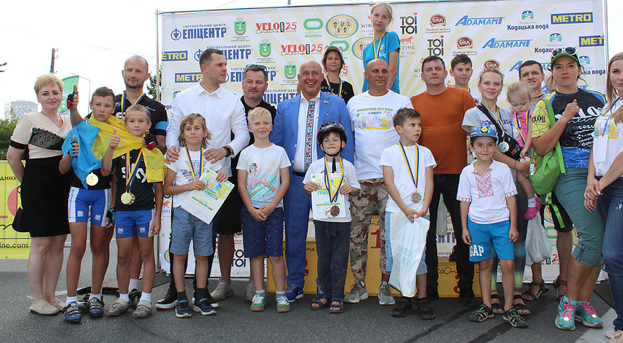 Компанія «Адамант» підтримала переможців велогонки «Darnytsya city ride»